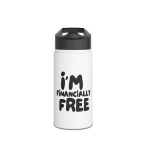 Stainless Steel Water Bottle, Standard Lid