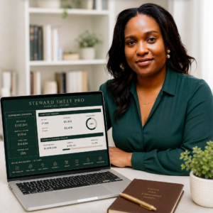 THE STEWARD SHEET PRO — Your Complete Financial Operating System Budgeting Tool All In One