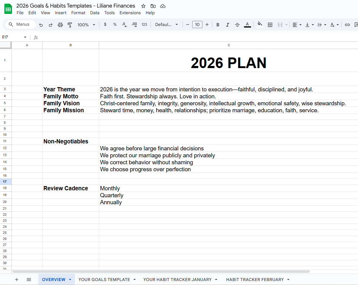 Personal/Family Goal Setting System | Plan, Align & Grow Together - Image 3
