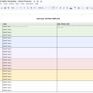 Personal/Family Goal Setting System | Plan, Align & Grow Together