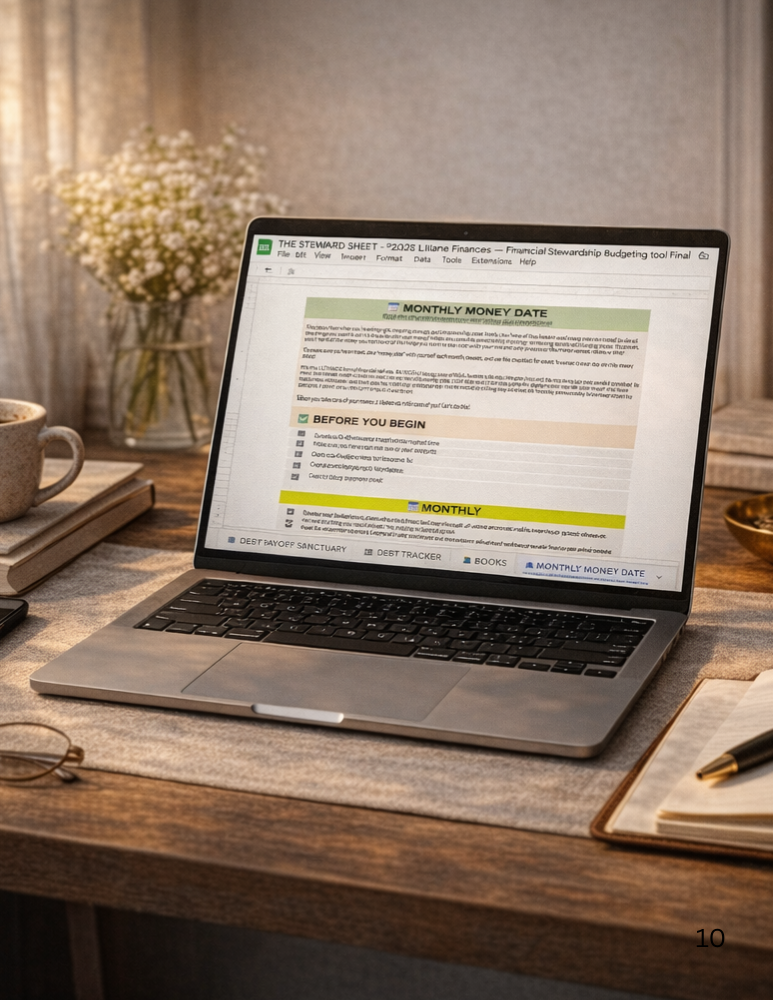 The Steward Sheet - You All-In-One Financial Stewardship Planner - Image 10