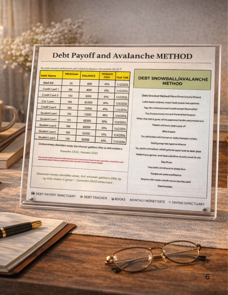 The Steward Sheet - You All-In-One Financial Stewardship Planner - Image 13