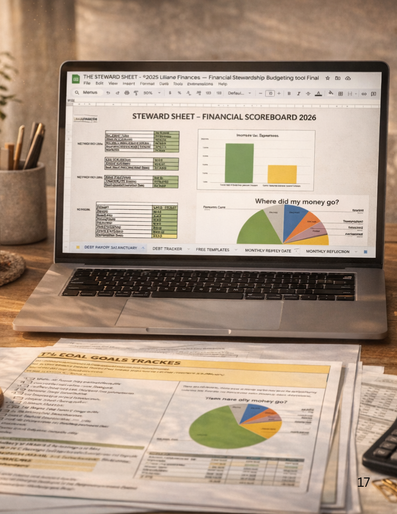 The Steward Sheet - You All-In-One Financial Stewardship Planner - Image 5