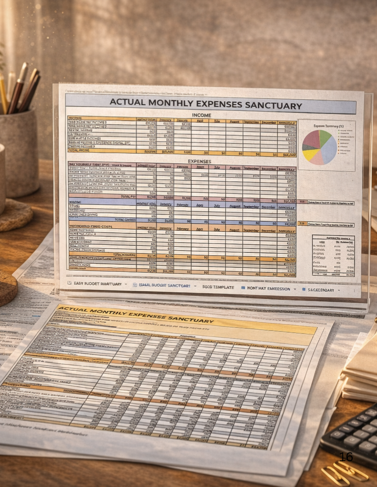 The Steward Sheet - You All-In-One Financial Stewardship Planner - Image 4