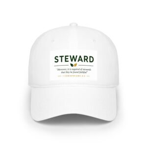 Steward Baseball Cap — Faith-Based 'Steward' Design, Christian Ministry Hat
